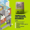 CEMENTO GRIS USO GENERAL 50KG ARGOS