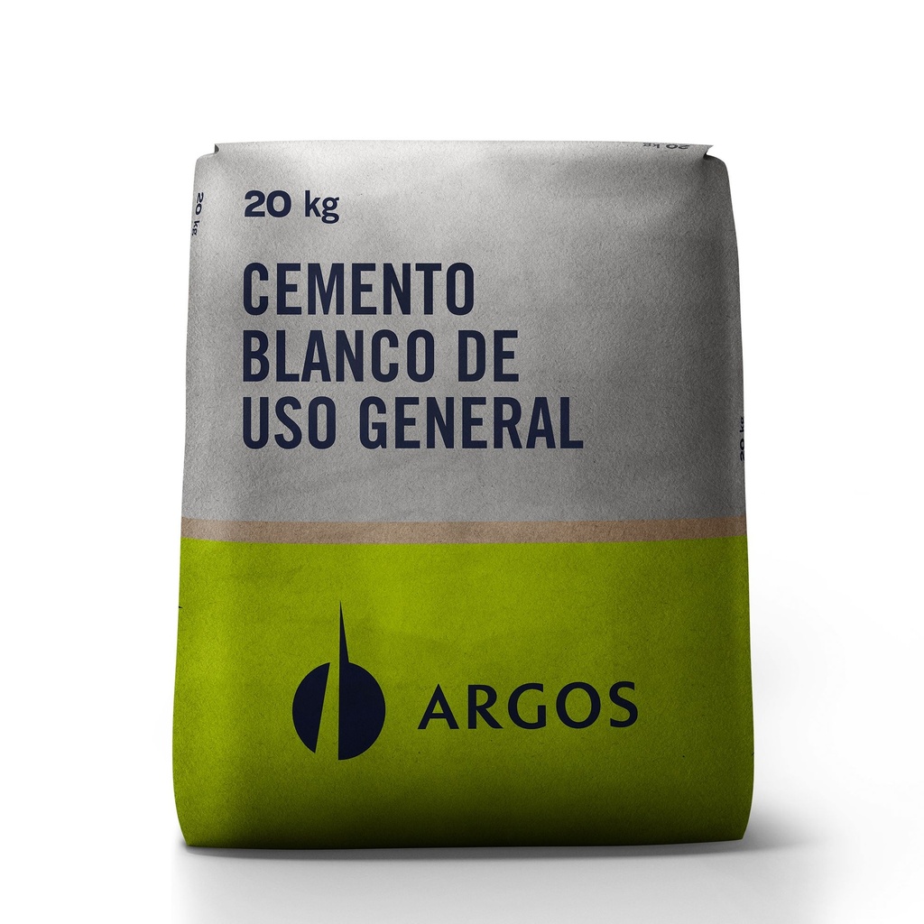 CEMENTO BLANCO NARE 20KG ARGOS
