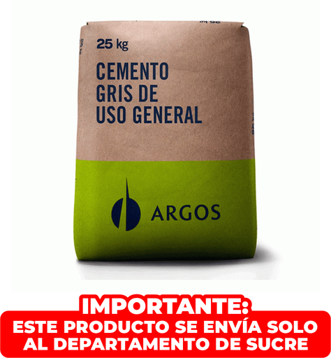 [10279] CEMENTO GRIS ARGOS X 25KILOS (I)